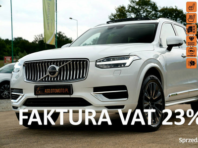 Volvo XC 90 RECHARGE panorama FUL LED 7-os SKÓRA nawi MASAZE pneumat JEDYN…