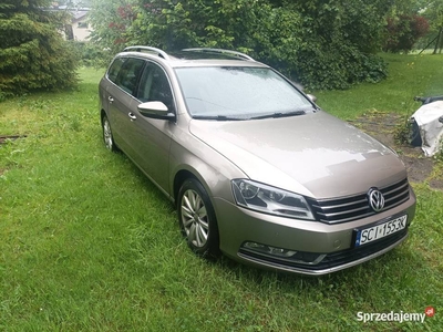 VW PASSAT B7 2,0TDI 2014 Panorama Skóra