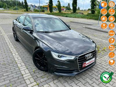 Audi A6 2.0tfsi 252KM quattro s-line skóry bixenon ledy grzana kierownica gwar