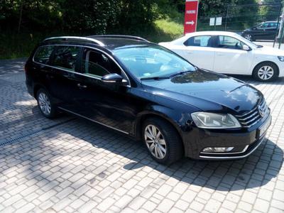 VW Passat B7 benzyna TSi 1.4 L kombi czarny automat DSG