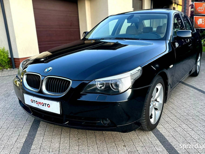 BMW 530 BMW E60 530i M54B30 231KM Automat ZF 6HP Sedan Bardzo Ładna Opłaco…
