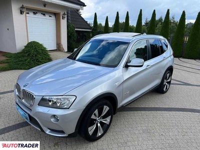 BMW X3 3.0 benzyna 306 KM 2013r. (krotoszyn)