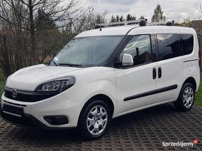 Fiat Doblo 5 OSÓB KLIMA 2xDZRWI BOCZNE PRZESUWNE KRAJOWY I-WŁAŚCICIEL