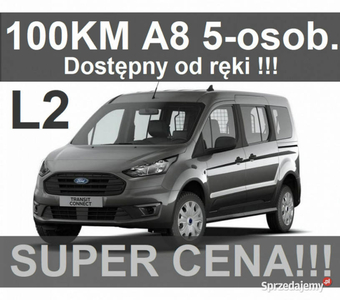 Ford Transit Connect A8 Kombi 5-osob. Kamera Dostępny od ręki ! Niska Cena…