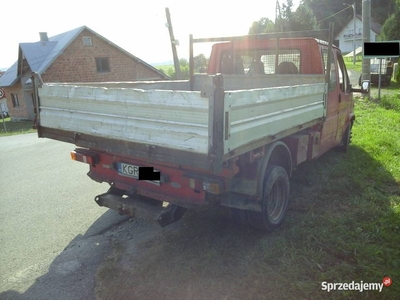 Ford transit wywrotka kiper, bliźniaki, hak, 6 osob LUB SAM KIPER