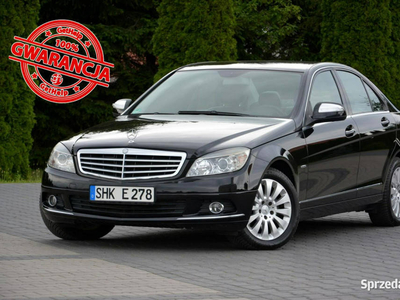 Mercedes C 180 1.8Kompressor Elegance Navi pół-skóry Automat 12.2007-model…