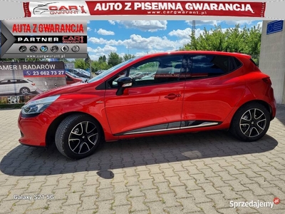 Renault Clio IV 0.9 TCE 90 KM nawigacja alufelgi klimatyzacja gwarancja