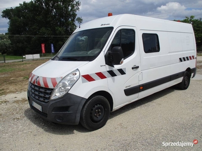 Renault Master L3H2 doka 7-osobowy Dubel 125dCi Brygadówka