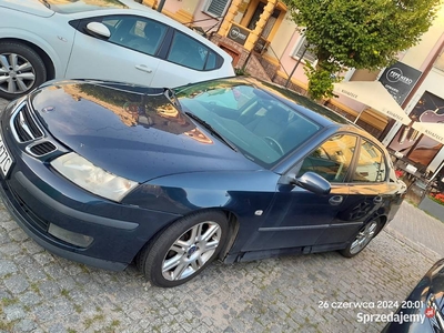 Saab 93 Sedan 1.9 TID 150KM 2006 niebieski hak