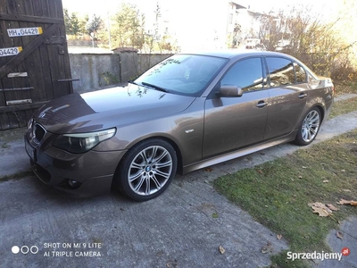 BMW E60 M54B30 + LPG 530i M pakiet zadbana Zamiana na motocykl sportowy