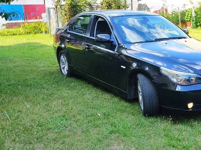 BMW E60 Silnik M-54 Czarna Sedan Manualna skrzynia biegów Klimatyzacja