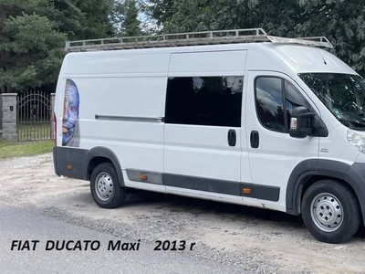 Fiat Ducato Maxi brygadówka 7 os salon PL 2013