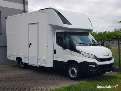 Iveco Daily KONTENER NISKOPODŁOGOWY 4,31x2,23x2,42 KLIMA 35S14 KAMPER KONI…