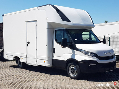 Iveco Daily KONTENER NISKOPODŁOGOWY 4,31x2,23x2,42 KLIMA 35S14 KAMPER KONI…