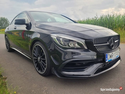 Mercedes CLA250 4Matic AMG Blind-Spot, Alu 19', Skóra, Stan perfekcyjny