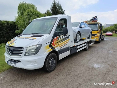 Mercedes sprinter 906 2018r 314 CDI EURO 6 Pomoc Drogowa autolaweta 316