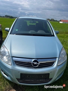 Opel Zafira 1.6 B 2009 Zobacz warto