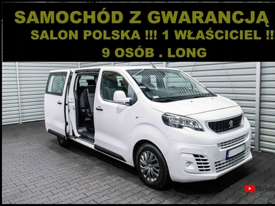 Peugeot Traveller Compact 1.5 BlueHDi 120KM 2019