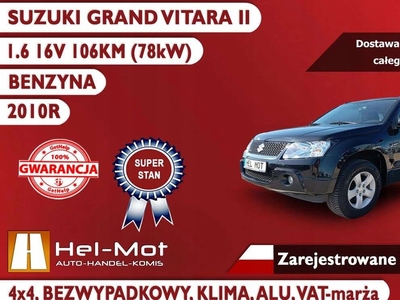 Suzuki Grand Vitara II SUV 3d Facelifting 1.6 VVT 106KM 2010