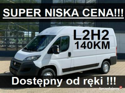 Fiat Ducato L2H2 140KM Klima Auto Czujniki Tempomat Niska C…