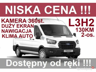 Ford Transit 2-os L3H2 130KM Kamera 360st.Navi Super Cena !…