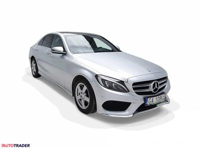 Mercedes C-klasa 1.6 diesel 116 KM 2017r. (Komorniki)