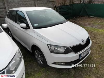 Skoda Fabia 1.4 diesel 105 KM 2017r. (Komorniki)