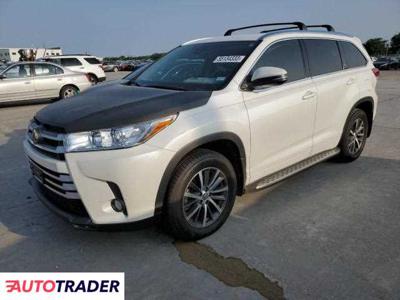 Toyota Highlander 3.0 benzyna 2018r. (GRAND PRAIRIE)