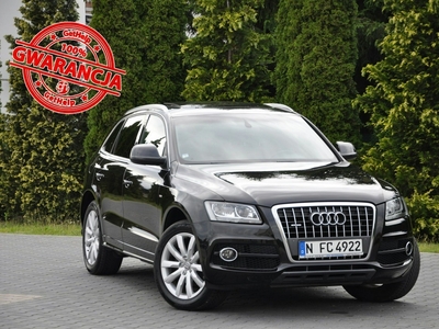 Audi Q5 I (8R) 2.0TDI(170KM)*S-Line*Navi MMI*Rude Skóry*Panorama*El.Klapa*Alu19