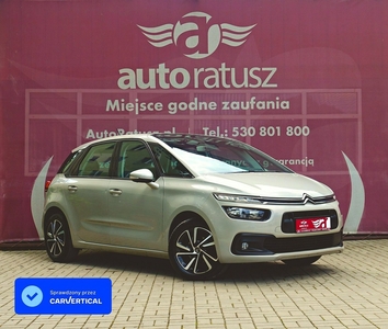 Citroen C4 SpaceTourer Fv 23% / Pełny Serwis / I rej. 28.12.2018 / Przebieg autostradowy