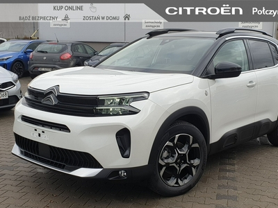 Citroen C5 Aircross 1.5 BlueHDI 130 KM AT8 MAX|Biała perła|Aktywny tempomat|Grzane fotel