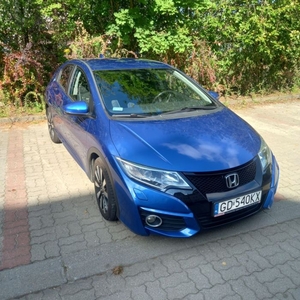 Honda Civic 5DR, Elegance, 1,8 cm3,142 KM, benzyna, 2015 r