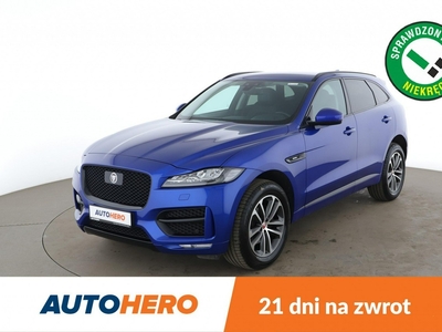 Jaguar F-Pace 25d R-Sport AWD Automat Navi Tempomat Grzane Fotele Kamera BiXenon P