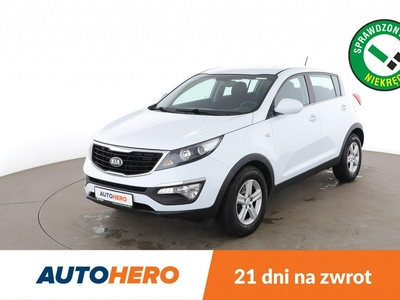 Kia Sportage III 1.6GDI Titan Klimatyzacja Tempomat Grzana Kanapa Fotele Asystenci PD