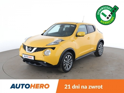 Nissan Juke Automat, skóra, panorama, navi, klima auto, kamera cofania