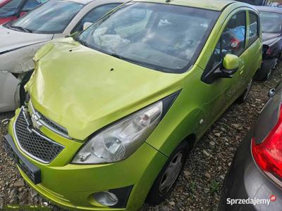 2012 CHEVROLET SPARK 1.0 BENZYNA uszkodzony przód 65 000 km