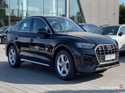 Audi Q5 Sportback advanced salon Polska pakiet Comfort kamera tył