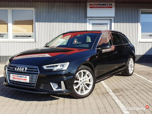 Audi A4, 2019r. ! Salon PL ! F-vat 23% ! Bezwypadkowy ! Gwarancja Przebieg…