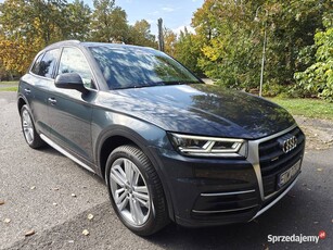 Audi Q5 2.0 TFSI 252km Quattro dach panoramiczny grzana kierownica Łódź