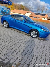 Hyundai Coupe 1.6B 2007 rok niebieski stan BDB-Możliwa zamiana