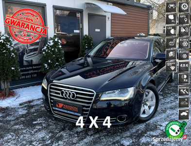 Audi A8 Podgrzewane fotele kanapa, Kamera 360, Szyber dach,…