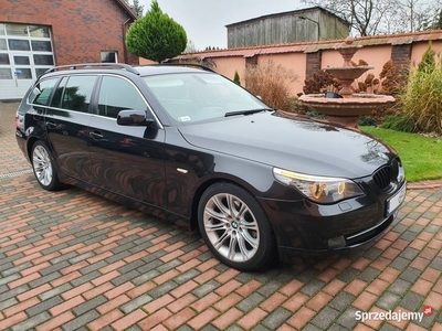 BMW E61 520d LIFT, zadbany, Bixenon, alu 18, 2x koła polecam