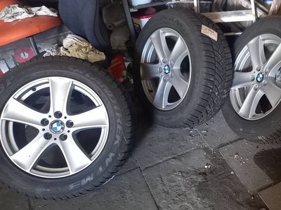 Bmw kola 18'' zimowe wzmacniane b.ladne 255/55/18 tanio