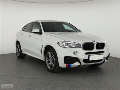 BMW X6 F16 , Serwis ASO, 254 KM, Automat, Skóra, Navi, Xenon, Bi-Xenon,