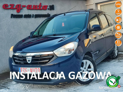 Dacia Lodgy 1,6i GAZ Bogate wyposażenie zadbany Gwarancja