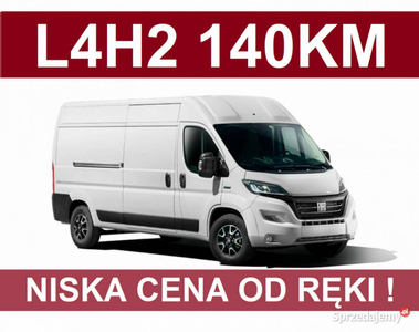 Fiat Ducato L4H2 140KM Pakiet Techno Klima Auto Super Cena …