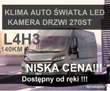 Fiat Ducato L4H3 140KM Światła Led Kamera Super Niska Cena …