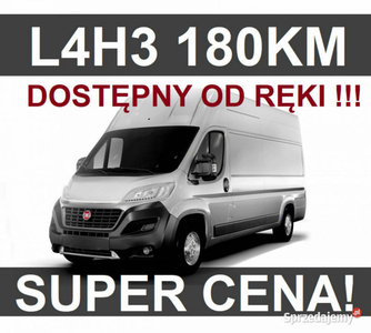 Fiat Ducato L4H3 180KM Pakiet Techno Klima Auto Super Cena …