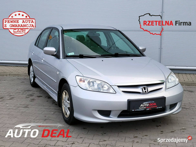 Honda Civic 1.6 Benzyna, Klimatyzacja, Super Stan, Pierwsza…