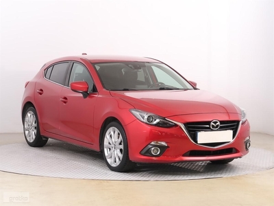 Mazda 3 III , Serwis ASO, Xenon, Bi-Xenon, Klimatronic, Tempomat,